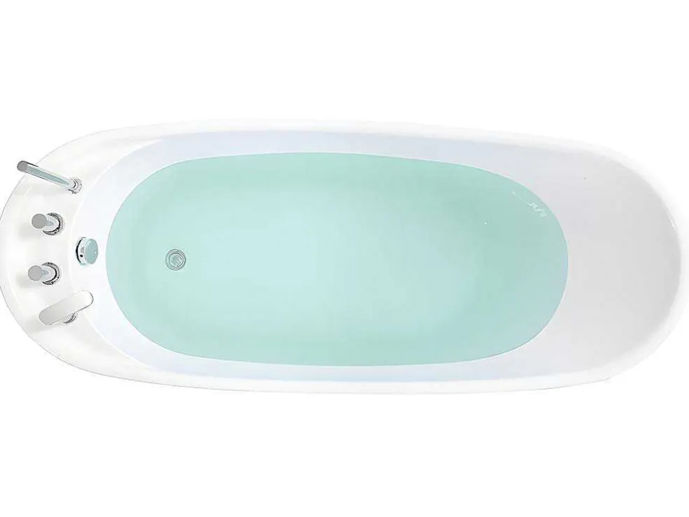 Vrijstaande Badkuip Natalia - Eenpersoons - 170X75X73Cm - 282L - Wit
