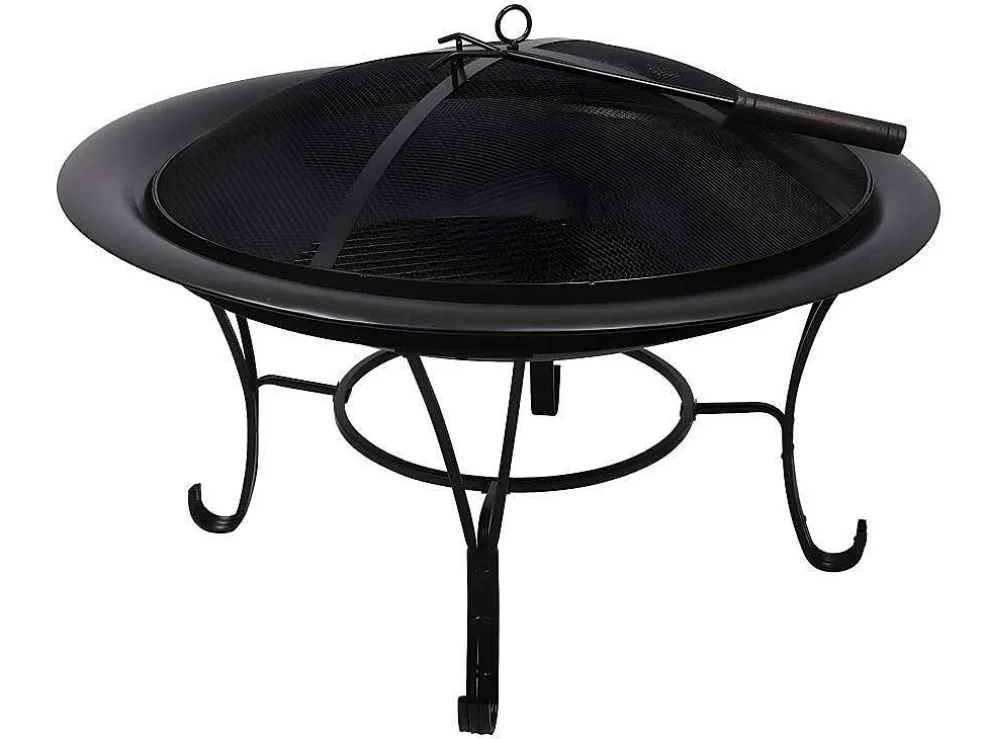Vuurkorf Van Staal Mizar - D75 X H55 Cm - Zwart