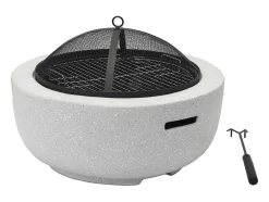 Vuurkorf-Grill Van Mgo - L60,5 X D60,5 X H42,5 Cm - Garmona