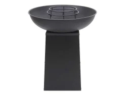 Vuurschaal Met Grillplaat Mcw-K97, O66Cm Zwart