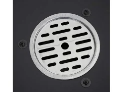 Vuurschaal Met Grillplaat Mcw-K97, O59Cm Zwart
