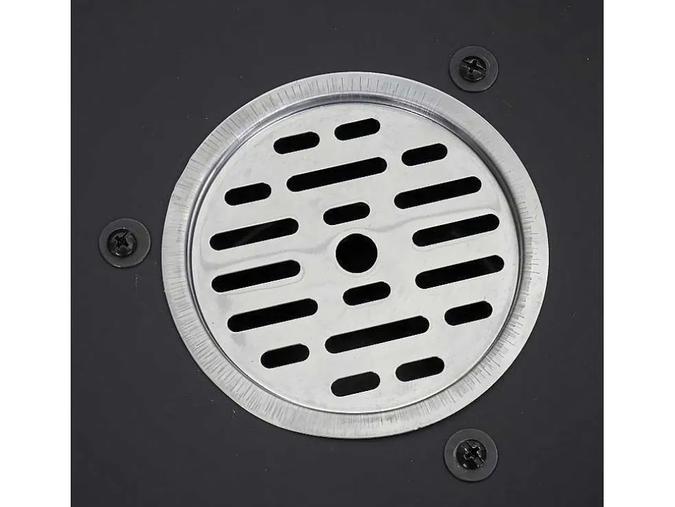 Vuurschaal Met Grillplaat Mcw-K97, O59Cm Zwart