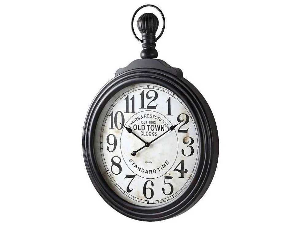 Wandklok Gousset Van Ijzer - L71 X H99 Cm