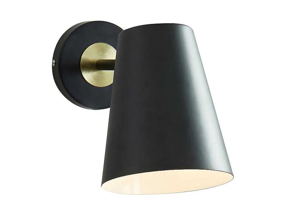 Wandlamp Met Vintage-Stijl Trevis - Ijzer - 14 X 16 X 33 Cm - Zwart