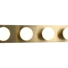 Wandlamp Voor Badkamer Met Ledverlichting Van Metaal, 4 Spots - L40 Cm - Goudkleurig - Morley