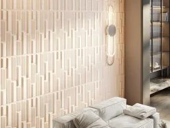 Wandpaneel 3D Great Om Te Verven - Pak Van 3 M - Set Van 6 Stuks