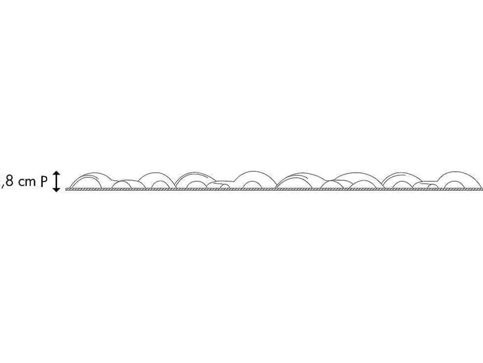 Wandpaneel 3D Ondia Om Te Verven - Set Van 6 Stuks, 3M