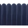 Wandpaneel Voor Hoofdeinde Japi - 210 Cm - Fluweel - Blauw - Van Pascal Morabito