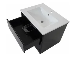 Wastafel + Wastafelmeubel Mcw-B19, Zwart