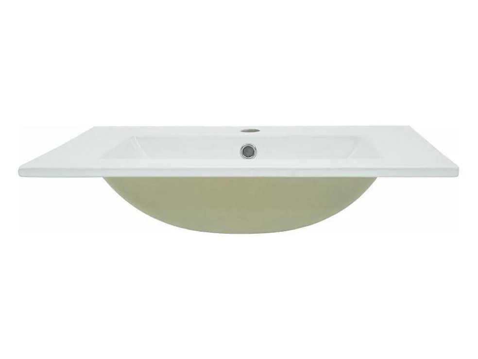 Wastafel Mcw-D16, 61Cm 18Mm Rand