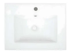 Wastafel Mcw-D16, 61Cm 18Mm Rand