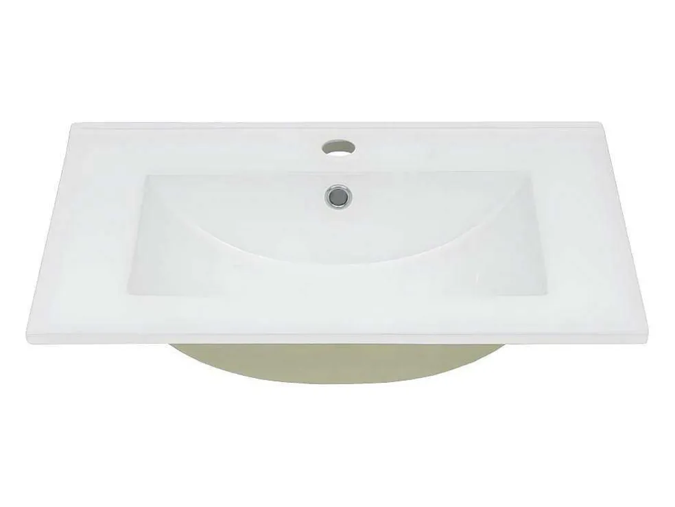Wastafel Mcw-D16, 61Cm 18Mm Rand