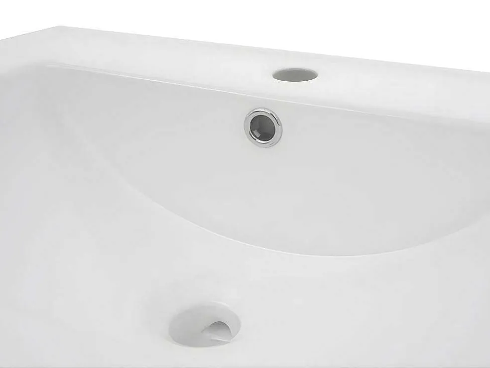 Wastafel Mcw-D16, 61Cm 18Mm Rand