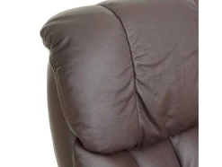 Windsor Xxl Relaxfauteuil Met Kruk, Bruin, Natuurlijk Bruin