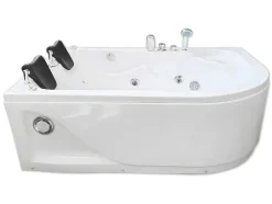 Witte Hottub 170 X 115 Cm Voor 2 Personen 15 Jets Tulip