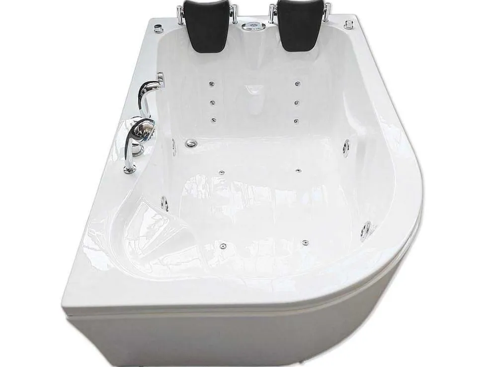 Witte Hottub 170 X 115 Cm Voor 2 Personen 15 Jets Dahlia