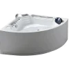 Witte Hottub Voor 1 Persoon 135 X 135 Cm 6 Jets Sage