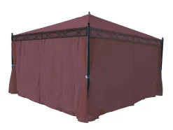 Zijwand Voor Pergola Calpe Iii, Roodbruin