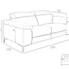 2-Zitsbank Bekleed In Rundleer 6121 Angel Cerda