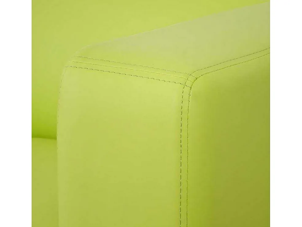 2-Zitsbank Lille, Kunstleer, Lichtgroen