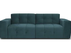 3-Zitsbank Van Eendenblauw Fluweel Inirida